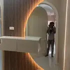 جده لااعمال الديكور.مدخل مرايه معى الراف وبديل الخشب