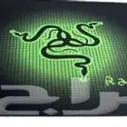 لوحة ماوس للألعاب مقاومة للانزلاق أسود أخضر