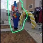 بلالين راقصه ليزرات مجسمات للايجار لافتتاح المحلات التجاريه