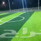 انشاء ملاعب وتركيب نجيل بمكه 2025