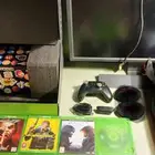 xbox series x مع كامل ملحقاته وأشرطه