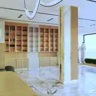 تصميم داخلي وديكور لمحل خياطه اثواب رجالي