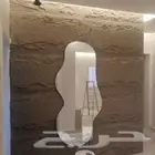 ديكور  خشبي جبس  فوم بديل خشب تكسيات بديل حجر