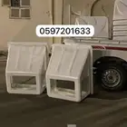 صندوق مكيف خارجى غطاء شفات شبك تيك طارد طيور