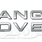 كتابة رنج روفر للكبوت والشنطة