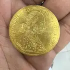 عدد 2 قطعه ذهب خالص عيار 24 قيراط يعود تاريخها للمملكه الفرع