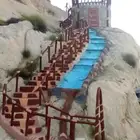 منسق حدائق معلم ديكورات خشبي حصون حجر