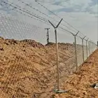 تركيب شبوك مزارع سياج مجلفن