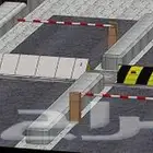 بوابة المواقف والجراجات وبوابة دخول السيارات