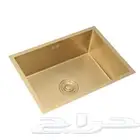 مجلى مطبخ نانو حوض ذهبي