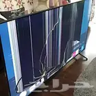 شاشة arrwo سمارت 55بوصة خربانة للبيع بالخرج