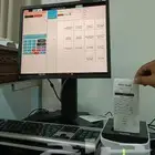 جهاز كاشير جديد ضمان سنتين