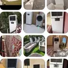 تاجير مكيفات كراسي طاولات سماعات سواتر الرياض حي الملقا