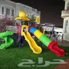 العاب اطفال زحاليق ومراجيح خارجية للحدائق ومدارس تتحمل الشمس