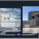 اتوكاد وجهات معماري 3دي 3d max autocad