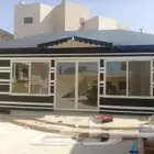 خيام ومظلات وسواتر وجميع اعمال الحداده