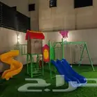 مراجيح الترفيه والتسلية مجموعات متنوعة من المراجيح والزحاليق