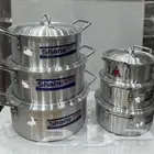 طقم قدور 6 قطع باكستاني اصلي