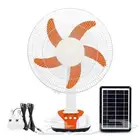 مروحه تعمل بالطاقه الشمسيه والشحن والكهرباء معك حتى بالصحراء