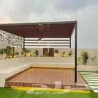 تصميم غرف زجاجة تنسيق الحدائق