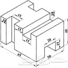 رسم هندسي دراونق لكلية الجبيل والمعهد التقني بالجبيل