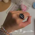 خاتم ملكي بالاسم أنيق فضة خالص