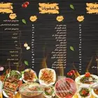 تصميم منيو مطاعم و فلافل وكافيهات
