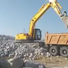 بوكلين للإيجار بساعه واليوميه ومباني حجر بالبكلين وبليد وربر