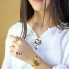 طقم نسائي سلسال خاتم اسوارة نسائي بالاسم الاكثر طلبا