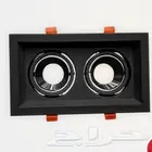اضاءة اطارات مانع توهج المنيوم الجديد 10x10 مزودج 20x10