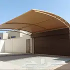مظلات سيارت اشكال متنوعه قماش كوري حديد مجلفن