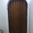 باب كرديون .باب بلاستيك. باب جلد. باب سحب . باب خشب