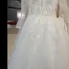 فستان زفاف ابيض