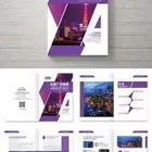 تصميم بروفايل هويه تجاريه cv إعلان عرض تقديمي