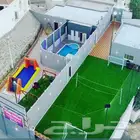 استراحه وقاعة روتانا السامر حي الاجواد للايجار اليومي