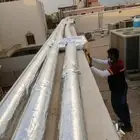 عزل وتغليف مواسير المياه لتخفيض درجة حرارة المياه