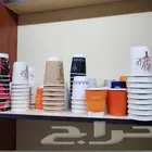 طباعة اكواب ورقيه بلاستيكية طباعه حسب طلب