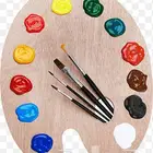 الرسم على الطاولات الخشبية وغيرها