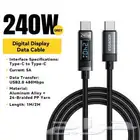 سلك شاحن سريع type c 240w
