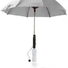 مظلة مع مروحة و رذاذ الماء