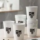 طباعة اكواب ورق جميع المقاسات متوفره