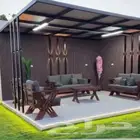 برجولات جلسات شتويه تنسيق حدائق