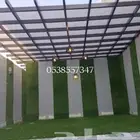 حداد مضلات وسواتر وبرجولات وبيوت الشعر وابواب وشبابيك د