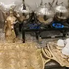 يوجد لد قهوجين وصبباين كراسي طاولت مكيف جالست مع مراكي ومسان