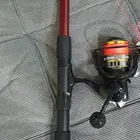 للبي سنارة لصيد السمك بكامل الملحقات جديده الطول 3 متر