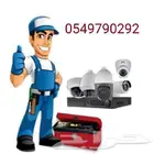 كاميرات مراقبة وأجهزة بصمة تركيب وتوريد وصيانه