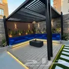 مظلات وسواتر جلسات هناجر خيام مستودعات لتواصل