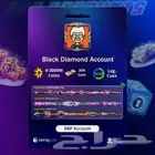 Black Diamond 8 Ball Pool Account حساب بلياردو