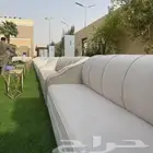 تاجير كراسي طاولات جلسات ارضيه جلسات شعبيه كنب ثلاثي كنب مفر