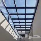 مظلات وسواتر برجولات تحويشات غرف سكريت قرميد هناجر شبوك